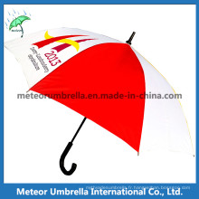 Alu &amp; Rubber Handle Tough Promotional Straight Umbrella